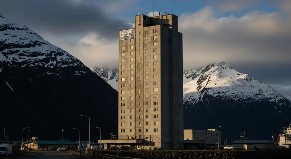 Begich Towers Exterior