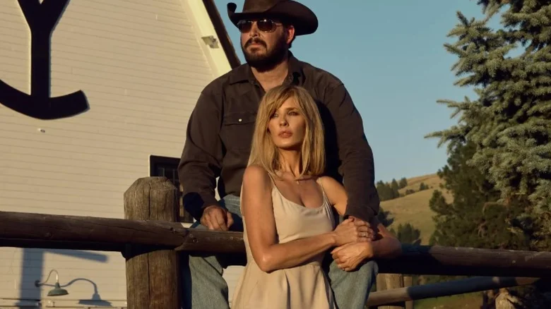 Beth Dutton's ivory dress on the ranch? Questionable.